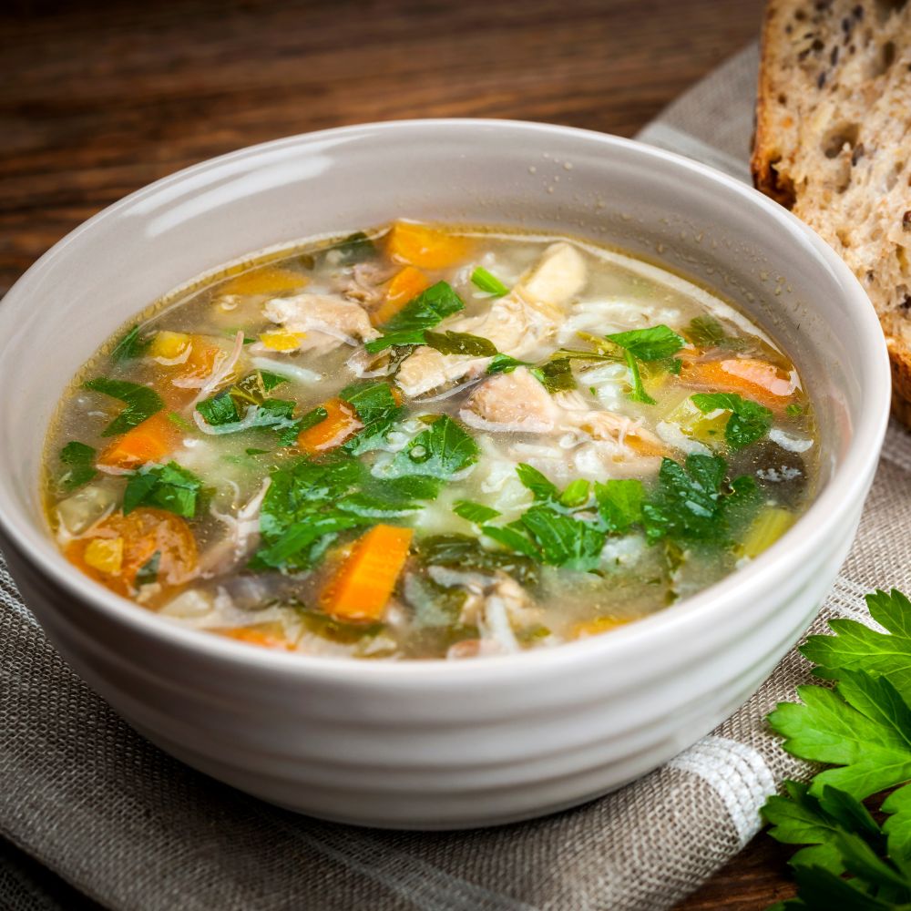 Chicken Quinoa & Kale Soup