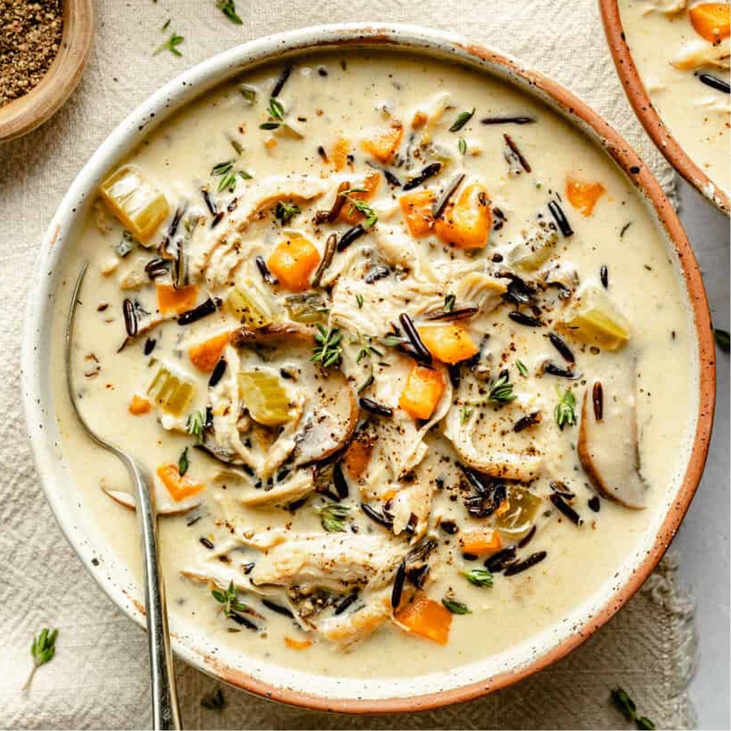Creamy Chicken & Wild Rice Soup