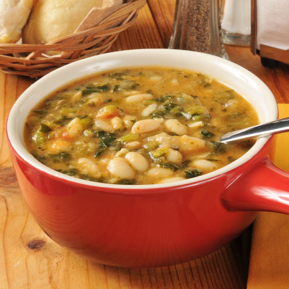 Sausage, Kale & White Bean Soup