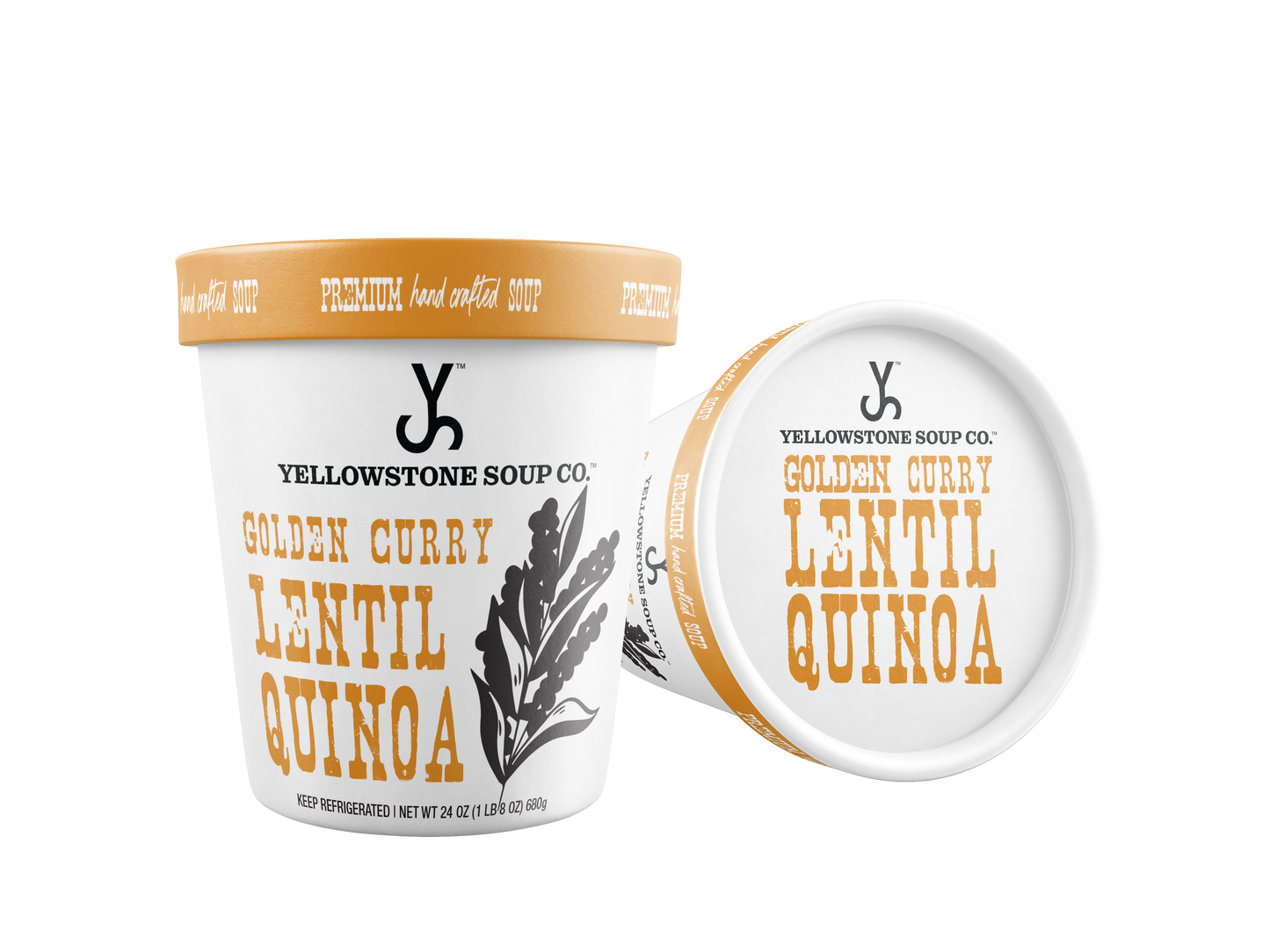 Golden Curry Lentil Quinoa Soup