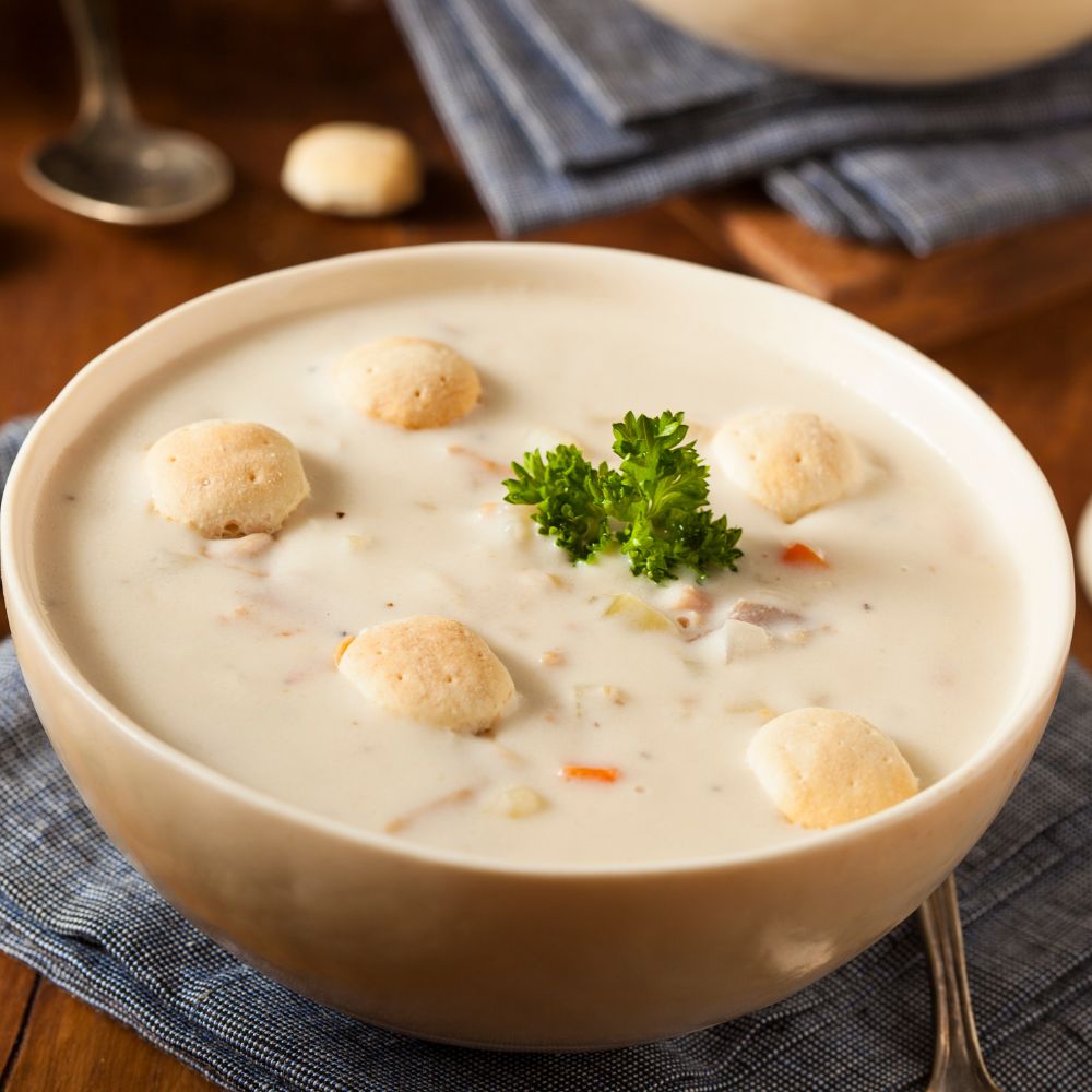 new england clam chowder soup near me